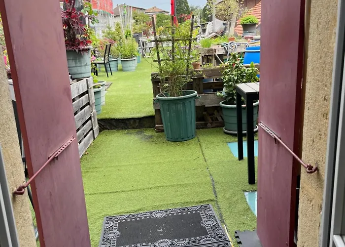 Papillon Avec Acces Terasse Privat bolig *